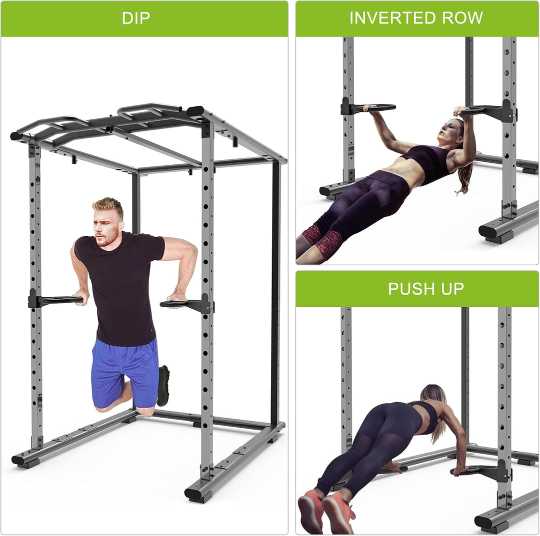 SELEWARE Multi Grip Dip-Stangenaufsatz für 2 x 2 oder 3 x 3 Zoll mit 1 oder 5/8 Zoll Loch Power Rack