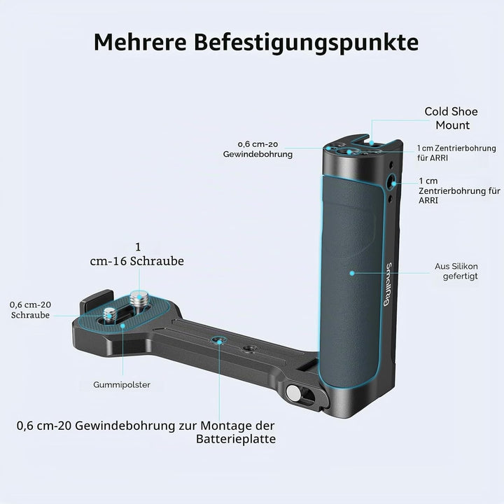 SMALLRIG Side Handle Seitengriff für DJI Ronin-S/SC / RS2 / RSC2 / RS 3 / RS 3 Pro/RS 3 Mini & ZHIYU