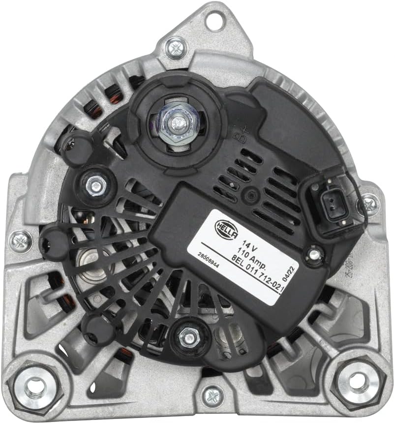 HELLA - Generator/Lichtmaschine - 14V - 110A - für u.a. Renault Kangoo / Grand Kangoo (KW0/1_) - 8EL