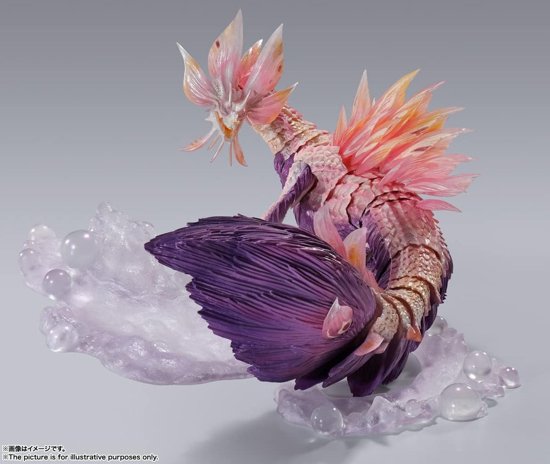 TAMASHII NATIONS - Monster Hunter: Rise - Mizutsune, Bandai Spirits S.H.MonsterArts Translucent, Tra