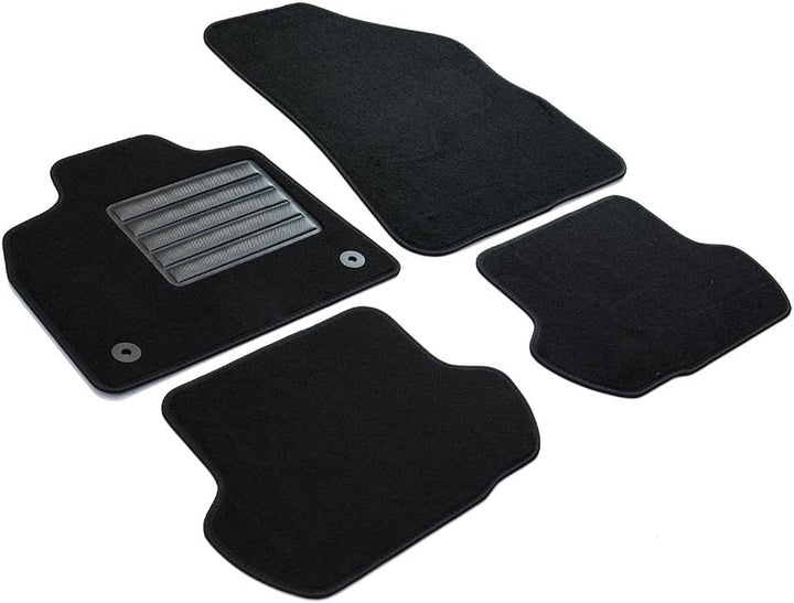 MDM SP-666 Fussmatten Velours Autoteppich passend für Citroen DS5 01.2011>12.2018