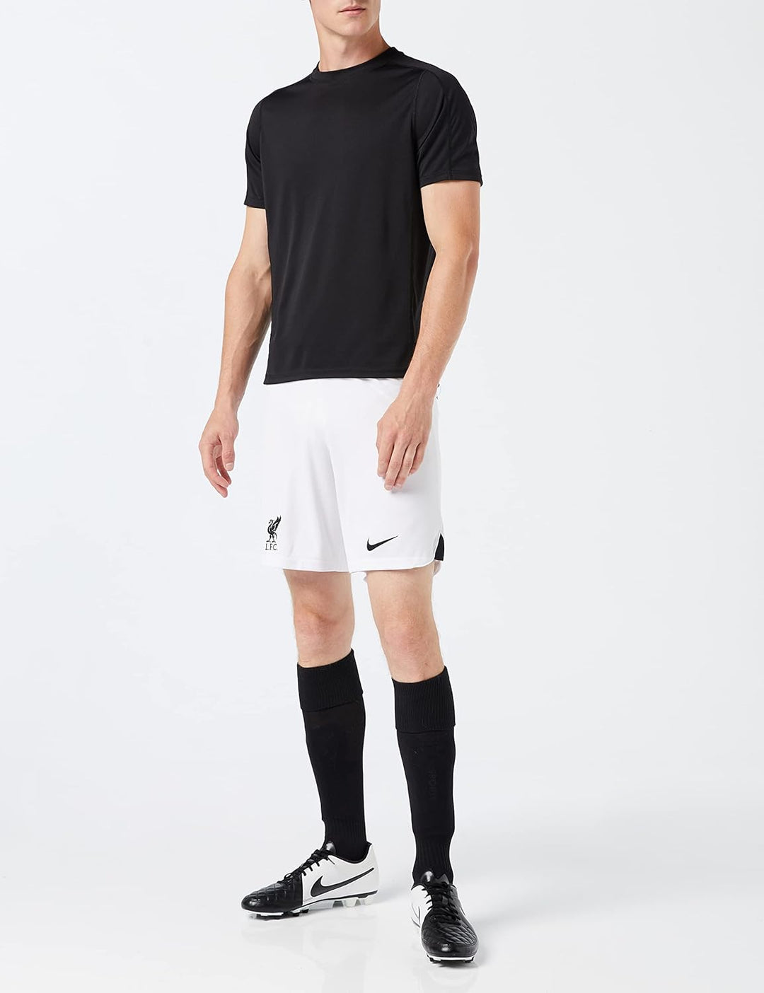Nike Herren Shorts Saison 2022/23 Offizielle Auswärtstrikot L White/Black, L White/Black