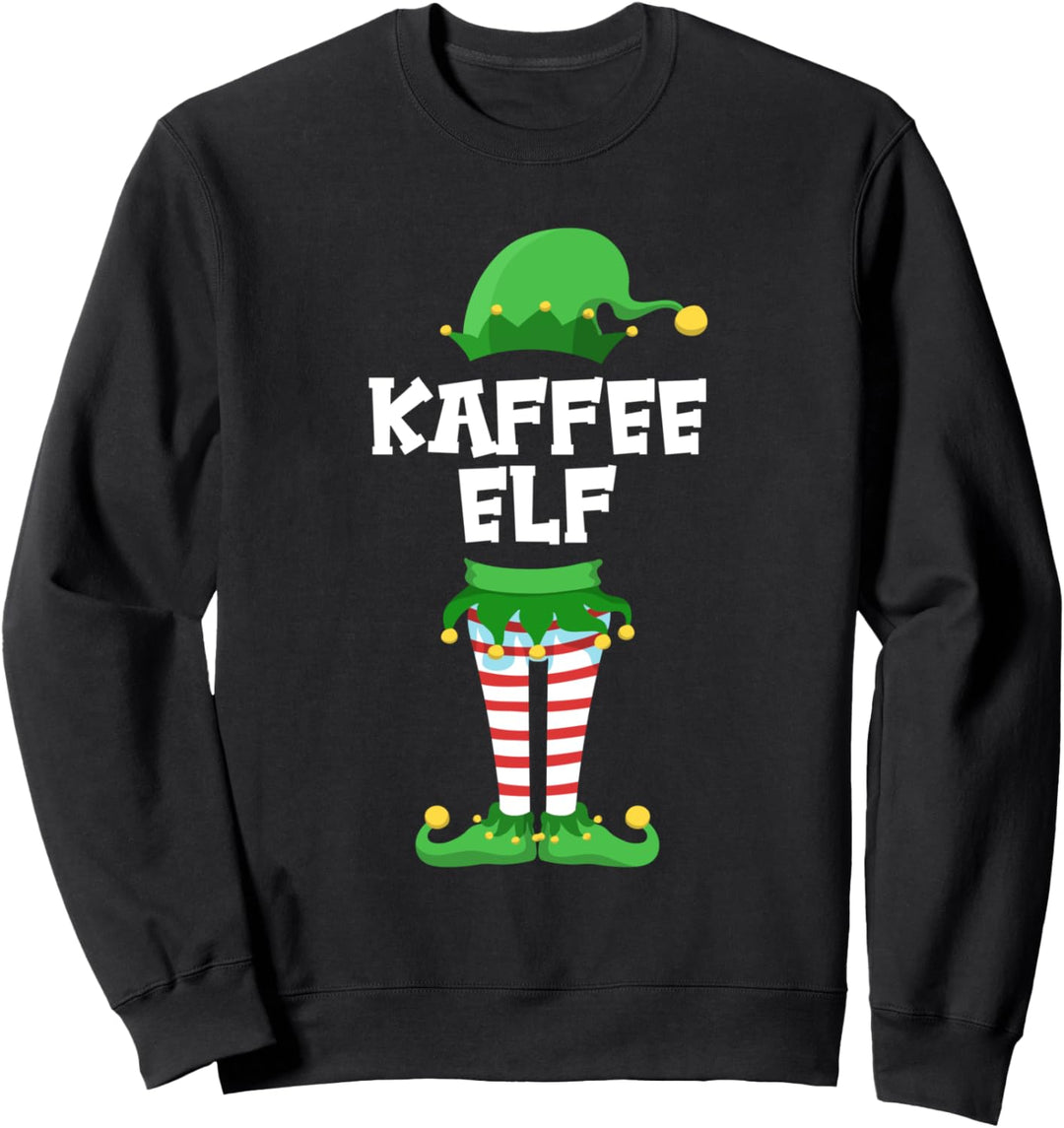 Coffee Elf Partner Look Familie Outfit Weihnachten Sweatshirt