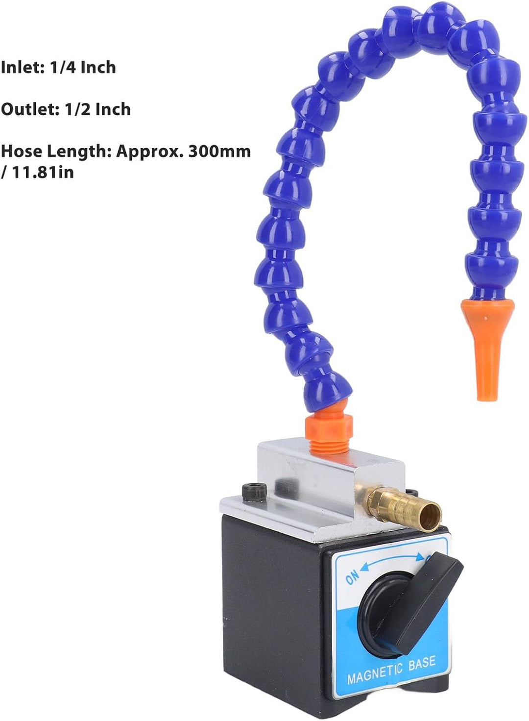 Nebel-Kühlmittel-Nebelschmierung, Magnetischer Basis-Kühlmittelschlauch, 1/4 Zoll Einlass, 1/2 Zoll