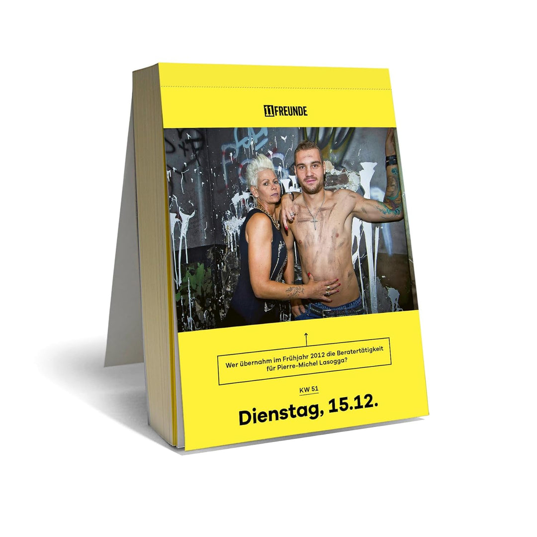 11 Freunde - Der grosse 11FREUNDE Quiz-Kalender 2026 – Tagesabreisskalender mit 365 Fussball-Fragen
