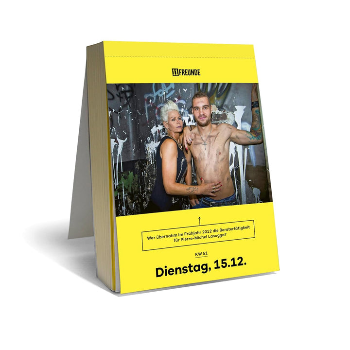 11 Freunde - Der grosse 11FREUNDE Quiz-Kalender 2026 – Tagesabreisskalender mit 365 Fussball-Fragen