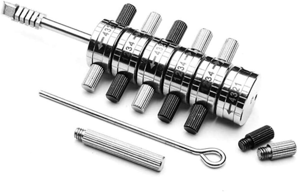 Loboo Idea Premium Ford Tibbe Dietrich/Decoder mit Ledertasche, 6-Zylinder-Lesegerät Kfz-Dietrich-We