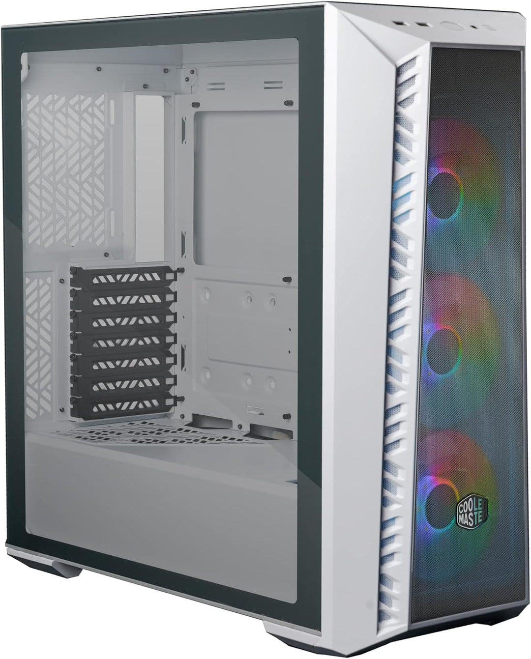 Cooler Master MasterBox 520 Mesh-PC-Gehäuse – Mid-Tower-ATX-Gehäuse, 3 x vorinstallierten Lüftern, m