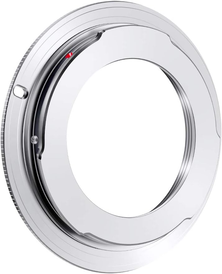 K&F Concept M42-Canon EOS Objektiv Mount Adapter Ring für M42 Objektiv auf Canon EOS DSLR Kamera Obj