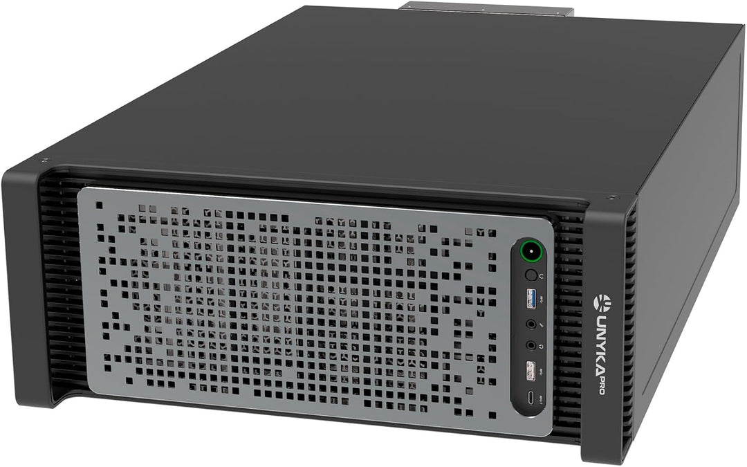 UNYKAch 4U Rack Chassis WS-SR630 4U Dual Form Workstation & IDC | Aluminiumgriffe, Kompatibilität mi