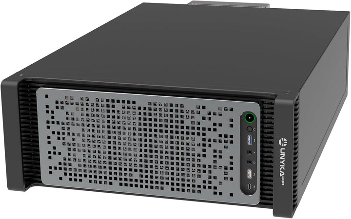 UNYKAch 4U Rack Chassis WS-SR630 4U Dual Form Workstation & IDC | Aluminiumgriffe, Kompatibilität mi