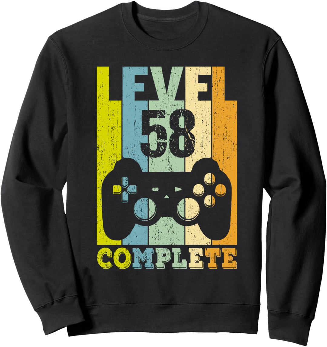 58. Geburtstag Mann Frau 58 Jahre 1966 Deko Lustig Geschen Sweatshirt