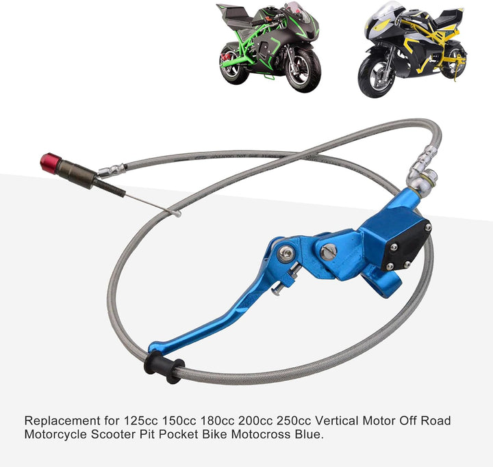 GOOFIT 7/8” Kupplung CNC Hauptzylinder Vertikalmotor Ersatz für 125cc - 250cc Offroad Motorrad ATV B