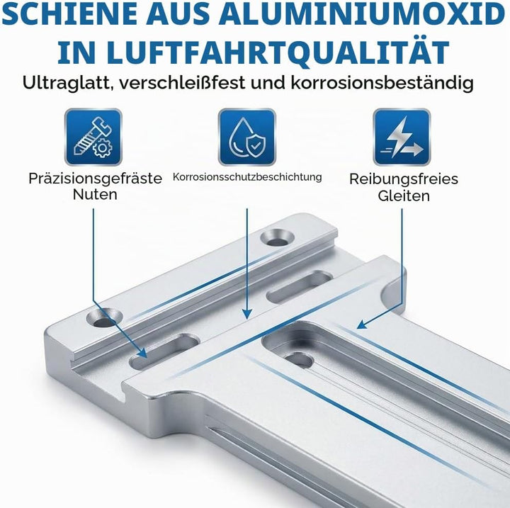 Gehrungslehre Führungsschiene Holzbearbeitungs-Tischsäge Einstellbare Winkellehre, Tischhandlauf-Zau