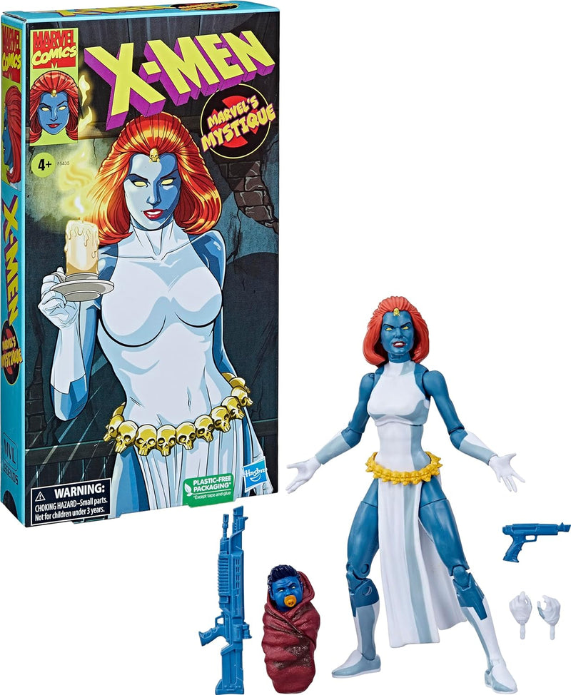 Marvel Legends X-Men Animated Series VHS Box Mystique Actionfigur