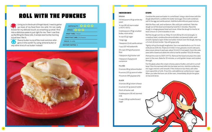 Sonic the Hedgehog: The Official Cookbook, Gebundenes Buch