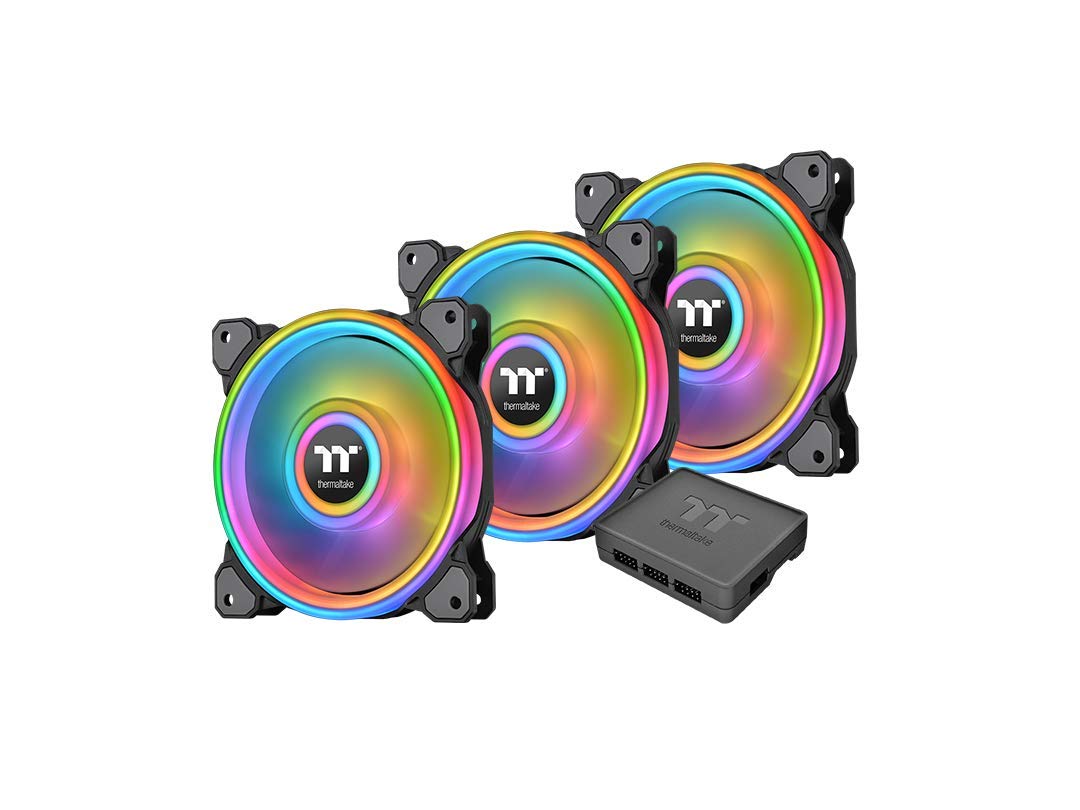 Thermaltake Riing Quad 14 RGB Radiator Fan TT Premium Edition 3 Pack