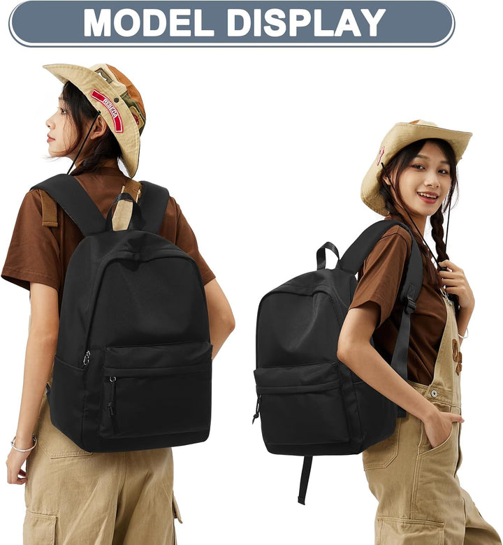 WEPLAN Schulrucksack Mädchen Jungen Causal Schultasche College Rucksack Schule Teenager Schulmädchen
