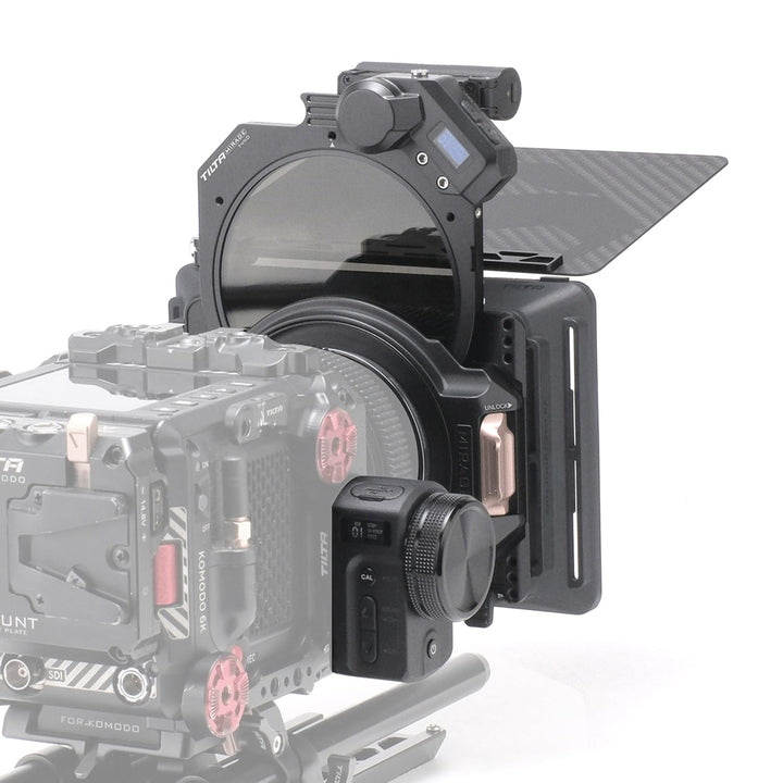 Tilta Mattbox,Mirage Motorisiertes VND Kit Matte Box mit Filterrahmen für DSLR/Spiegellose Kameras,9