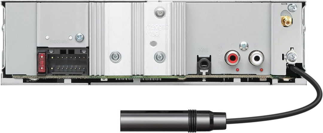 Kenwood KMM-BT408DAB - USB-Autoradio mit DAB+ &amp; Bluetooth Freisprecheinrichtung (Soundprozessor, USB