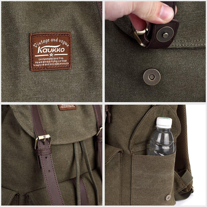 KAUKKO Ep6 Rucksack Uni Erwachsener Army Green, Erwachsener Army Green