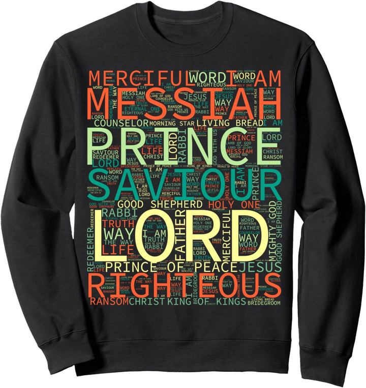 Namen von Jesus - christliches Shirt Sweatshirt
