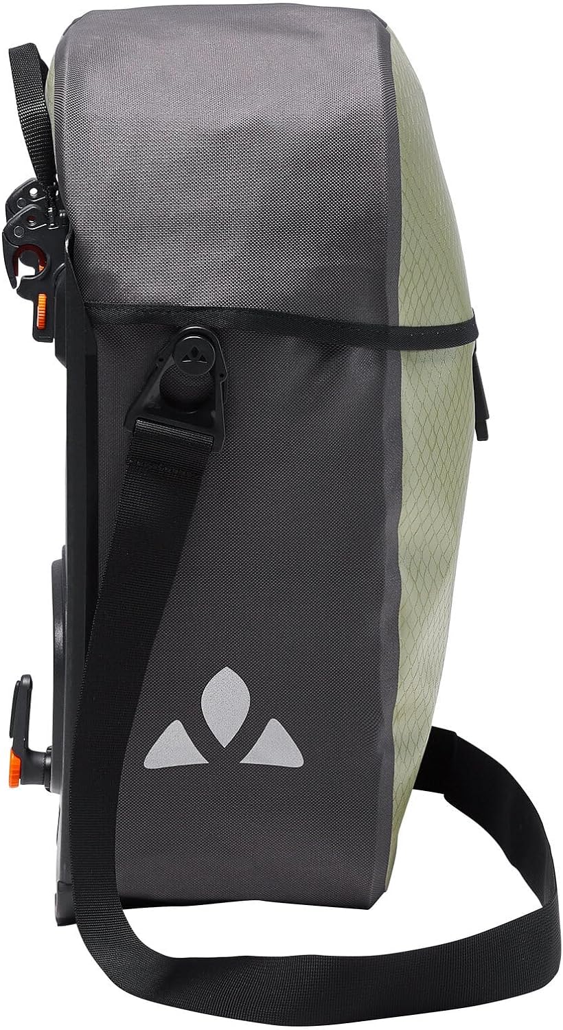 VAUDE Aqua Commute Single - Fahrradtasche - 1 Hinterradtasche (26 Liter) - wasserdicht - Made in Ger