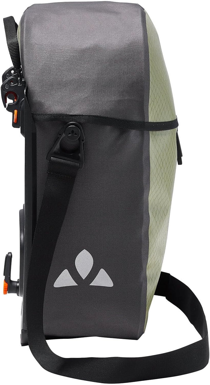 VAUDE Aqua Commute Single - Fahrradtasche - 1 Hinterradtasche (26 Liter) - wasserdicht - Made in Ger