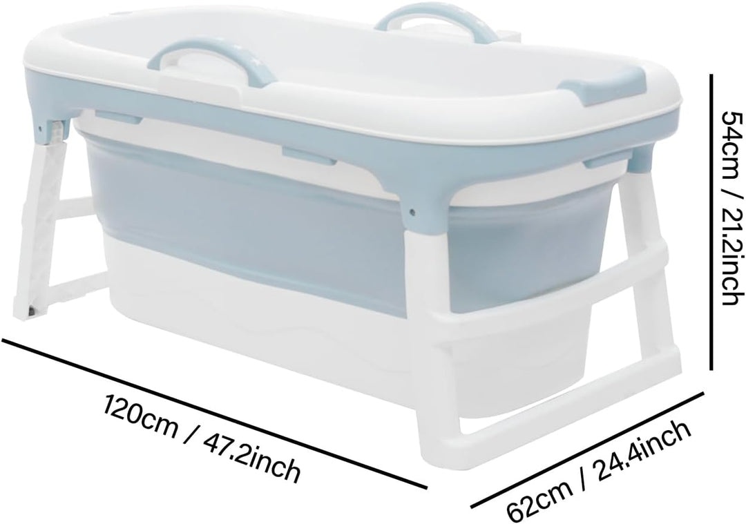 SuhoFutus Hundebadewanne Faltbare Badewanne für Grosse Hunde, Hundebadewanne mit Wasserablassstopfen