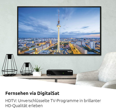 TechniSat Digit S3 HD - hochwertiger digital HD Sat Receiver (HDTV, DVB-S, DVB-S2, HDMI, USB, vorins