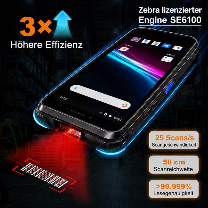 FARSET F20X PDA-Barcodescanner mit HW-N6603-Scanner-Engine, IP67 Handheld-Mobilcomputer für Inventur