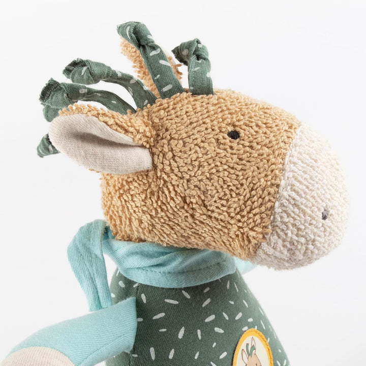 SIGIKID 39826 Spieluhr Pony Wiwi Wiah, yellow für Mädchen und Jungen von 0 bis 36 Monaten Grün/Beige