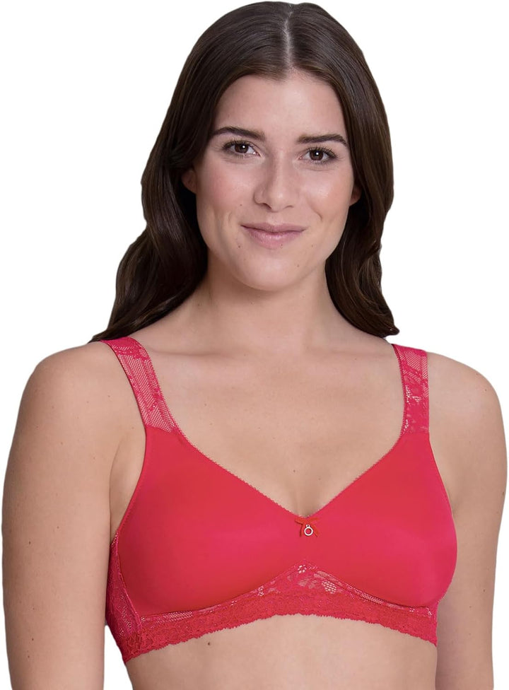 Rosa Faia Damen Abby Geformter BH, Halbtransparent 70D Cherry, 70D Cherry
