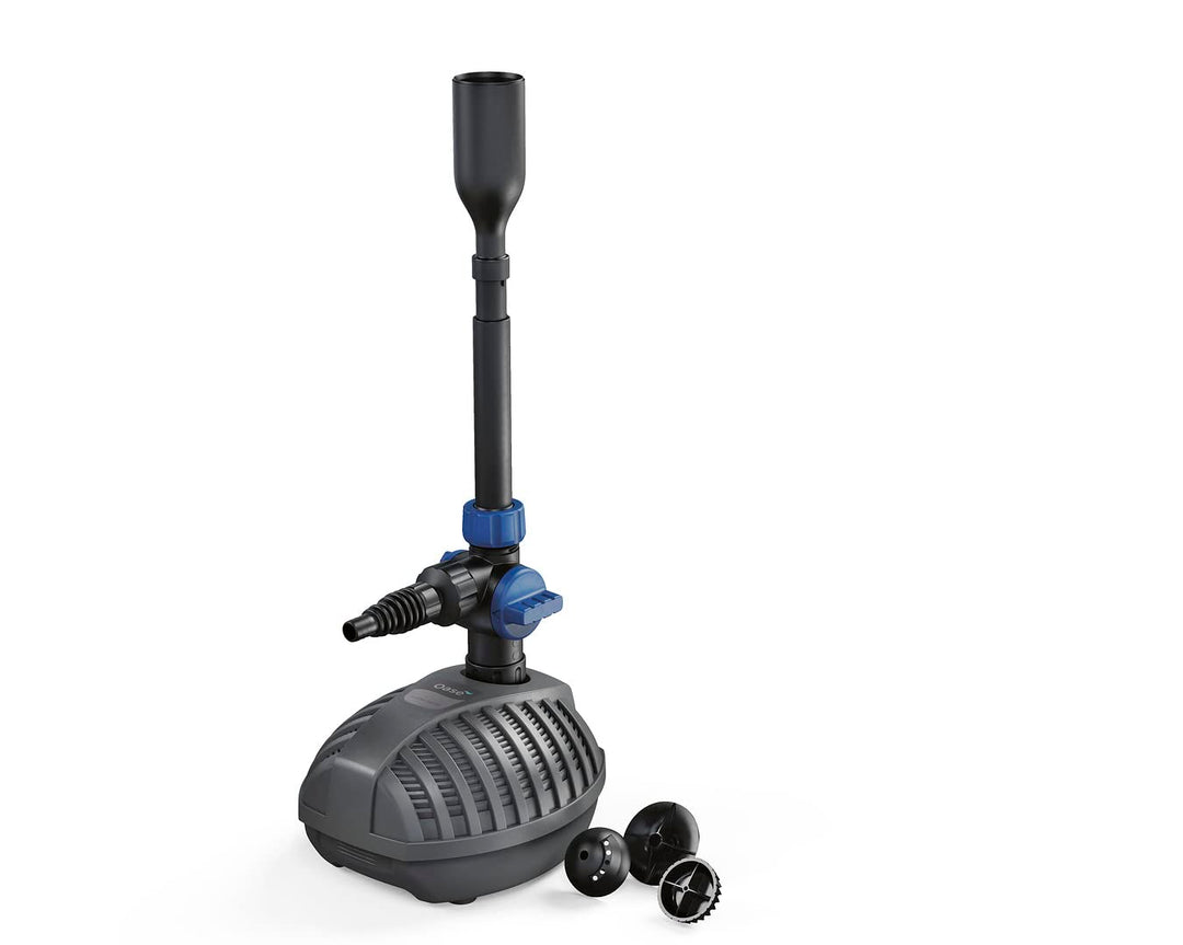 OASE Aquarius Fountain Set Classic 2000 E - Wasserspielpumpen-Set, Teichpumpe, energiesparende Pumpe