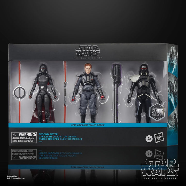 Star Wars The Black Series Zweite Schwester, Cal Kestis, Aufräumtruppler, Action-Figuren (15 cm) zu