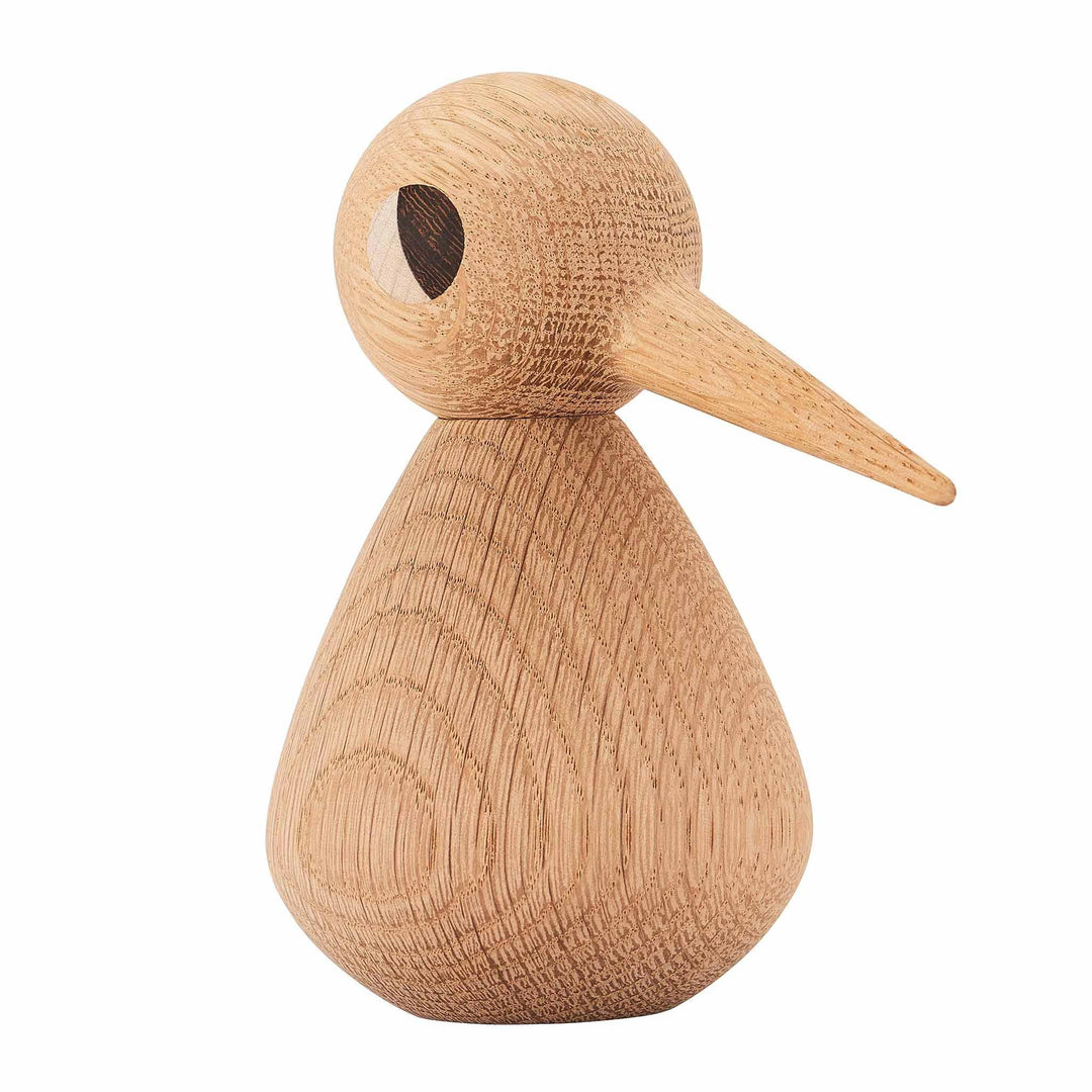 Architectmade Bird Vögel Deko Holzfigur Gross - Eiche Natur