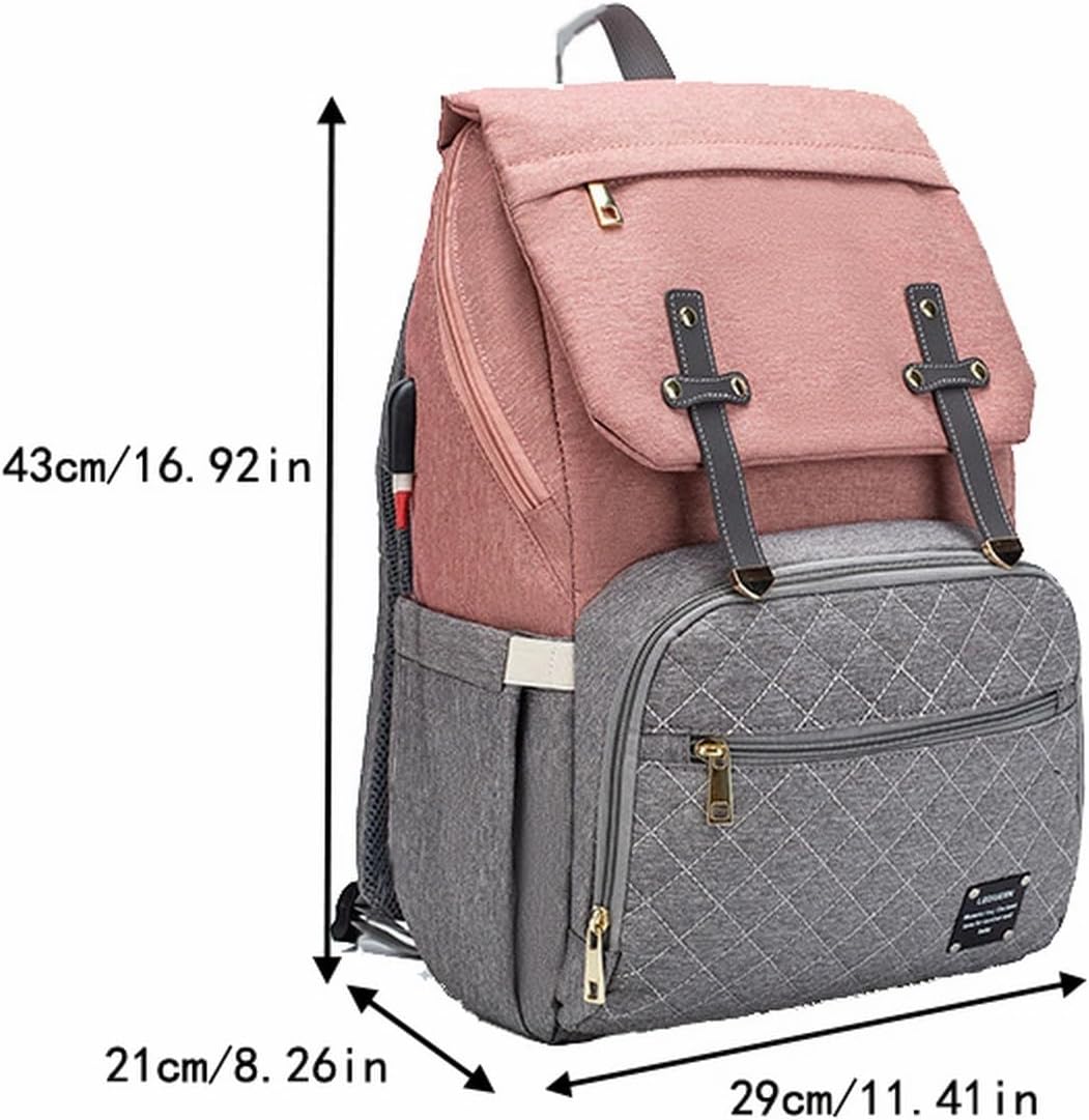 Leichte Muttertasche, multifunktional, grosses Fassungsvermögen, für Schwangere, Wickeltasche Einhei