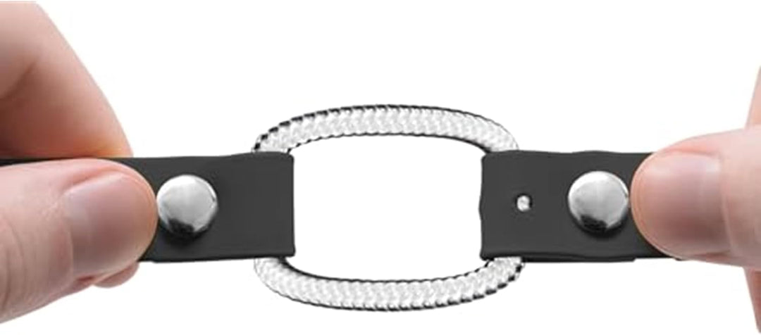 Educator Quick Snap Bungee Collar, 1-Inch Wide by 33-Inches Long, Black 1W x 33L schwarz, 1W x 33L s