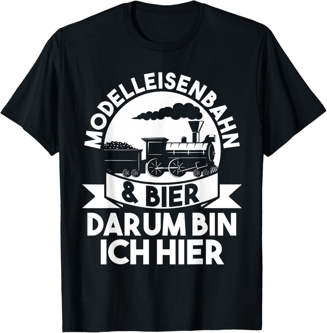 Modelleisenbahn Eisenbahn Modellbau T-Shirt