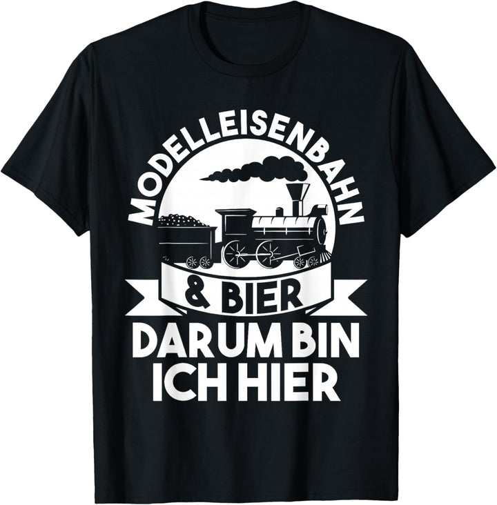 Modelleisenbahn Eisenbahn Modellbau T-Shirt