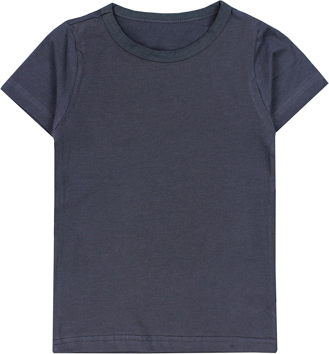 TupTam Unterhemden Jungen – 5er Pack Kurzarm Kinder Unterhemden, Baumwolle, Bequem & Atmungsaktiv 10