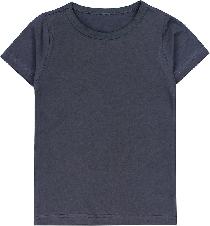 TupTam Unterhemden Jungen – 5er Pack Kurzarm Kinder Unterhemden, Baumwolle, Bequem & Atmungsaktiv 10