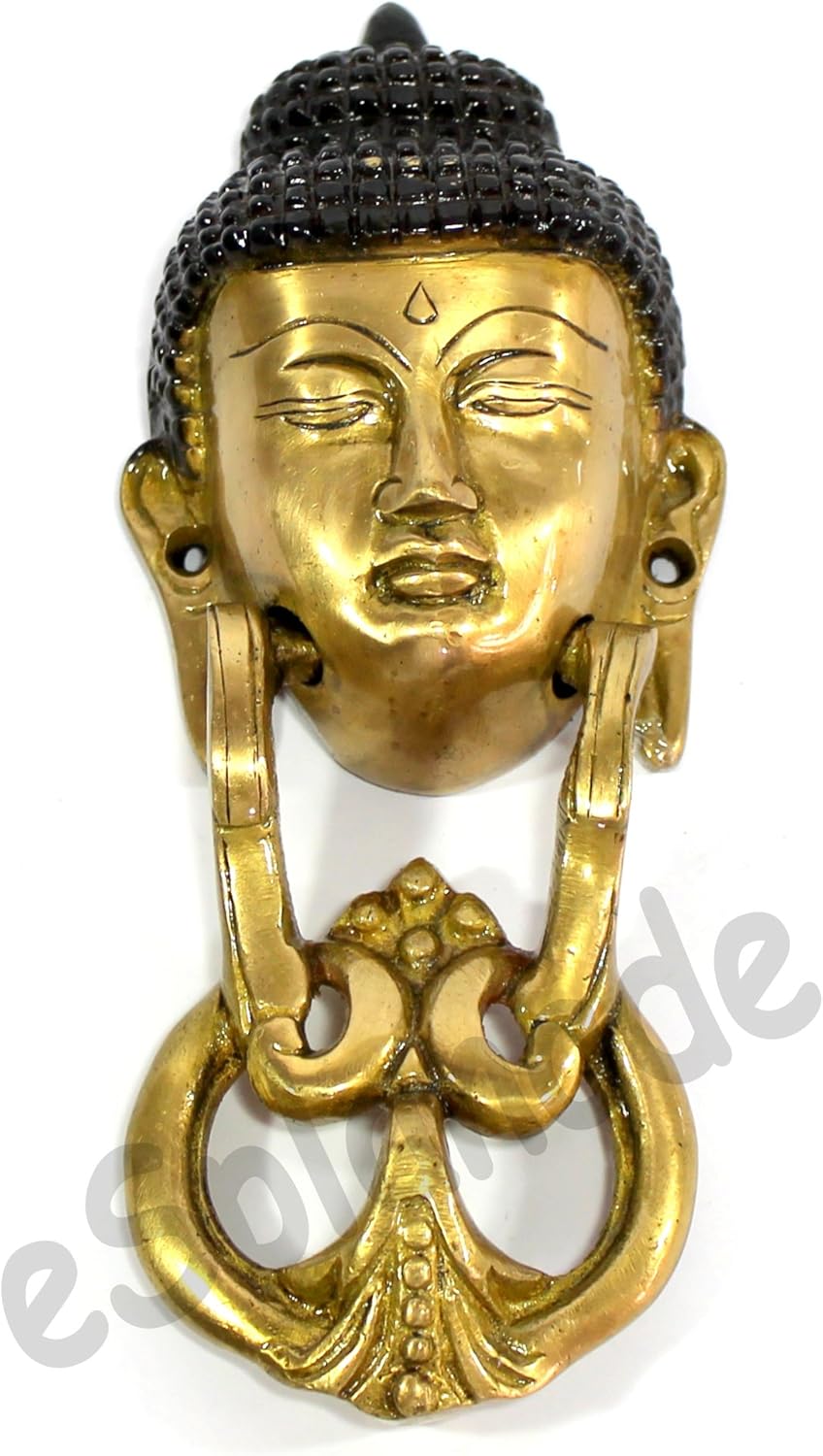 eSplanade Zahlungs-Management Bronzepferdekaninchen-Ren-Elefantklopfer Buddha Mehrfarbig, Buddha