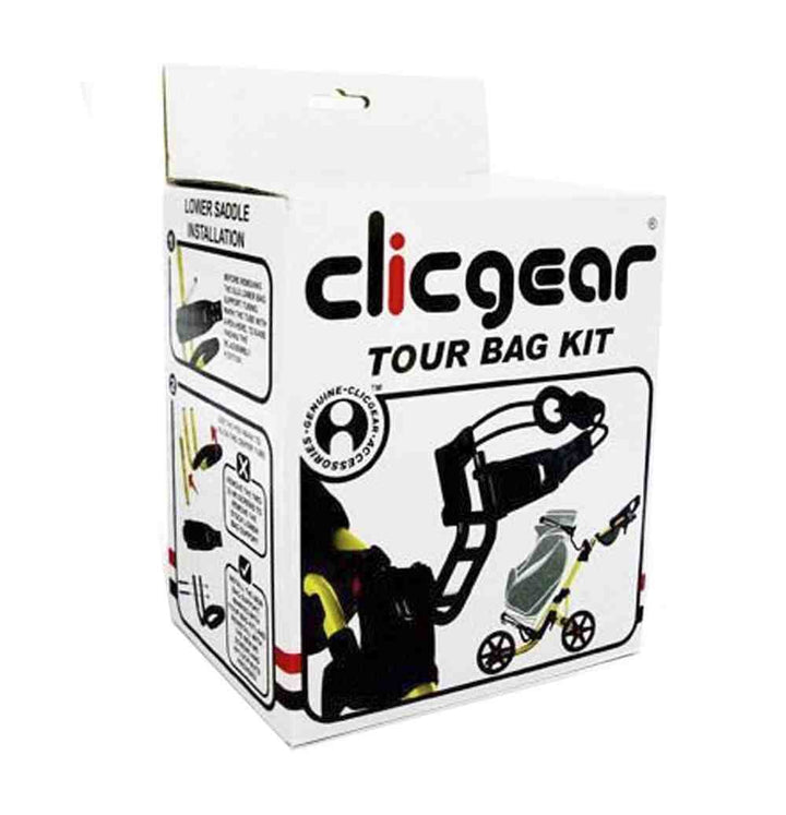 Clicgear 3.5+ Tour Bag Halterungsset, Schwarz