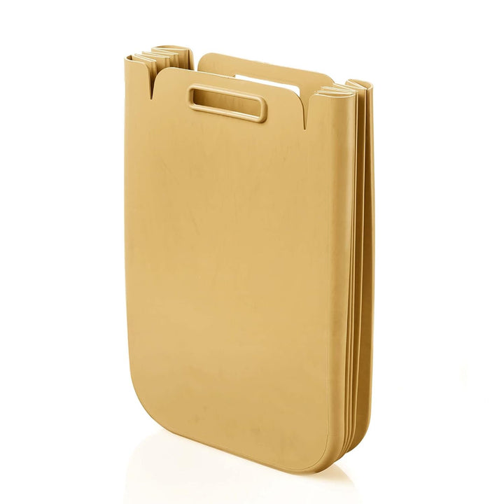 Guzzini - Home, ECO PACKLY Abfallsammler - Bright mustard yellow, 30x25xh45 cm (open)|30x5xh45 cm (c