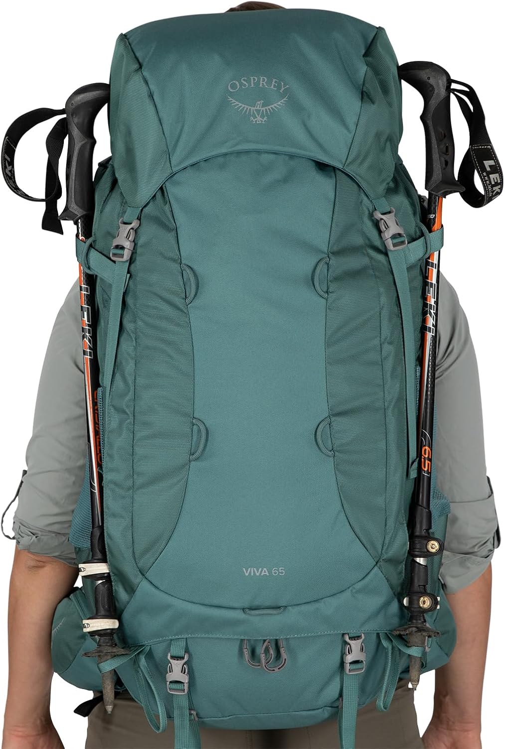Osprey Europe Damen Viva 65 Backpack Tunnel Vision Grey, Tunnel Vision Grey