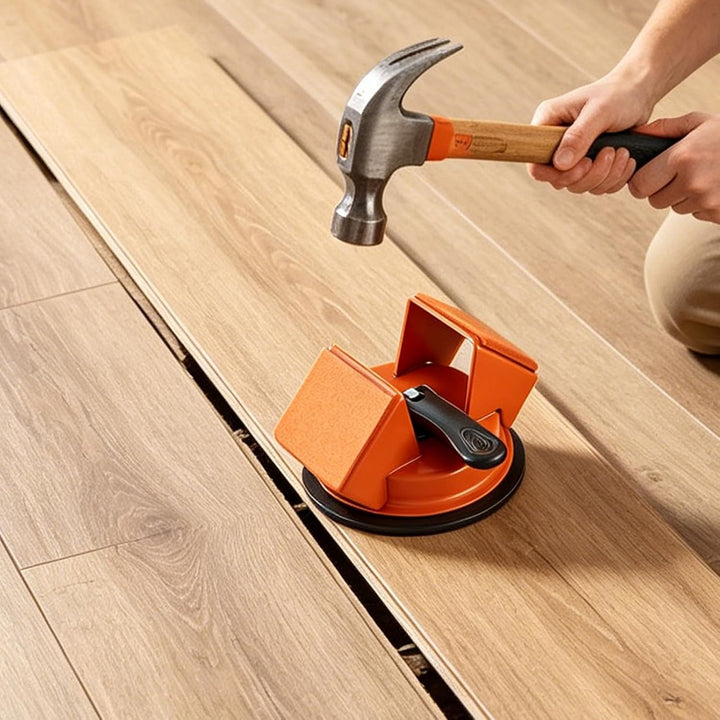 Bodenspaltreparaturwerkzeug, Bodenspalt Reparaturwerkzeug mit 45° Schlagflächen, Laminatboden Repara