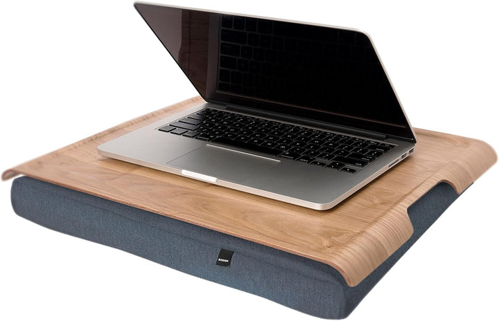 Bosign. Knietablett Laptray mit Sitzsack-Kissen für Laptop, Frühstück. Abnehmbarer und waschbarer Ki