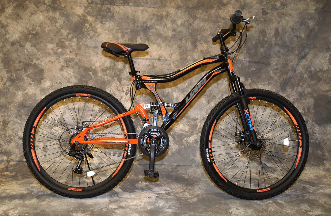 26 Zoll MTB Albatros Vollgefedert, 21-Gang Shimano Kettenschaltung, Scheibenbremsen NEU 2659-SCHWARZ