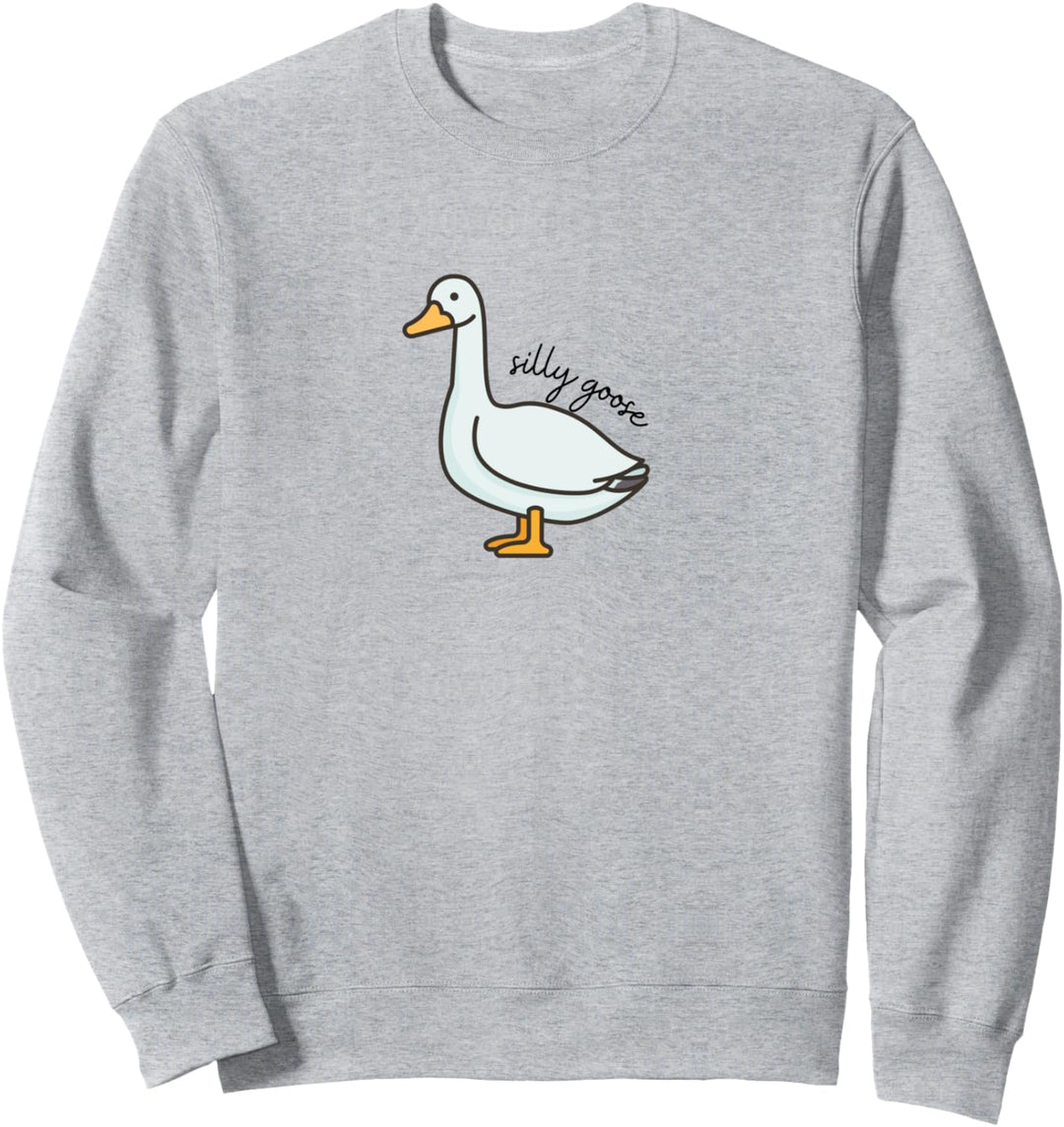 Silly Goose University Meme Schulstudenten Sweatshirt